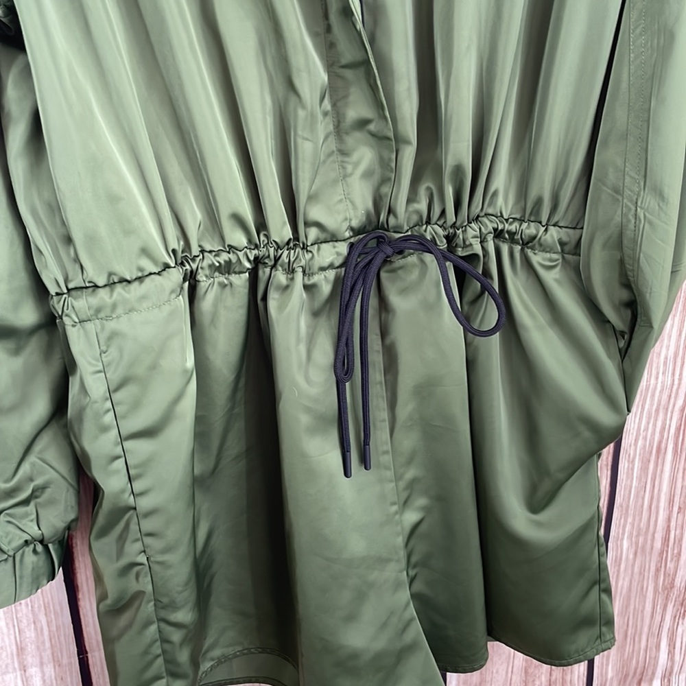 Hunter Green Zip Front Romper XL - Picture 3 of 12